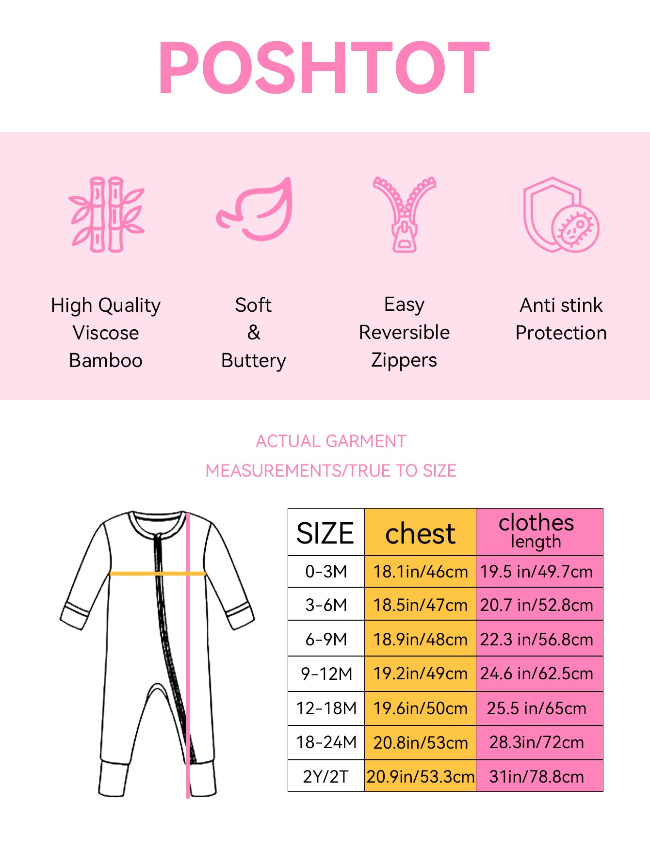 World Map Bamboo Baby Convertible Zippy Romper