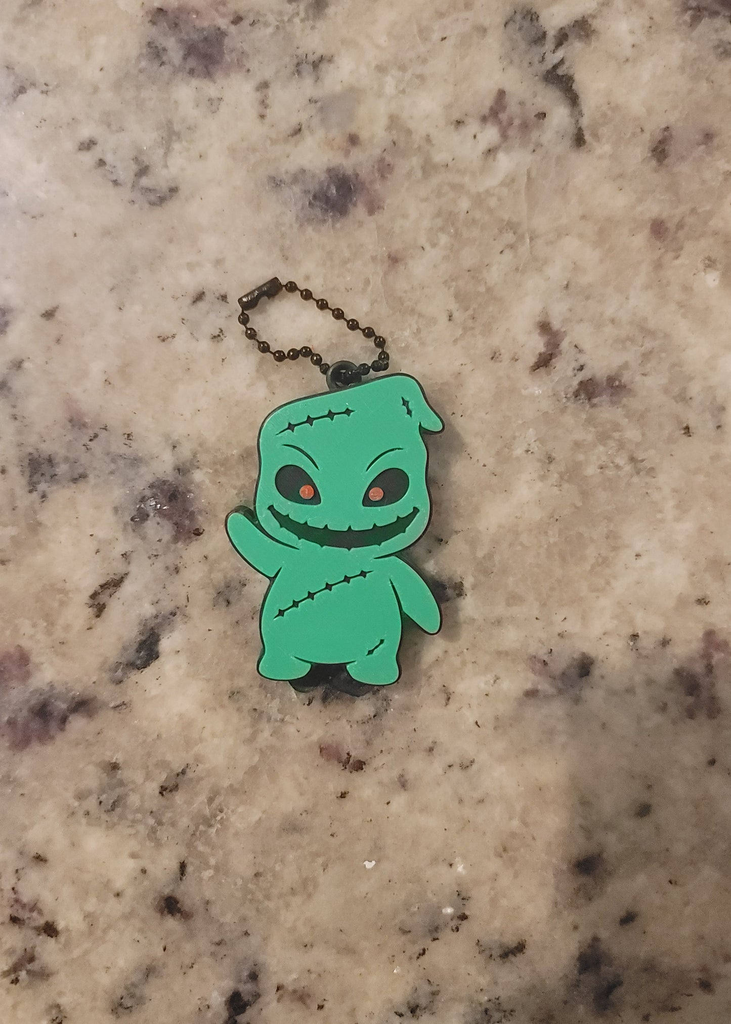 Stitched Monster Nail Saver Keychain