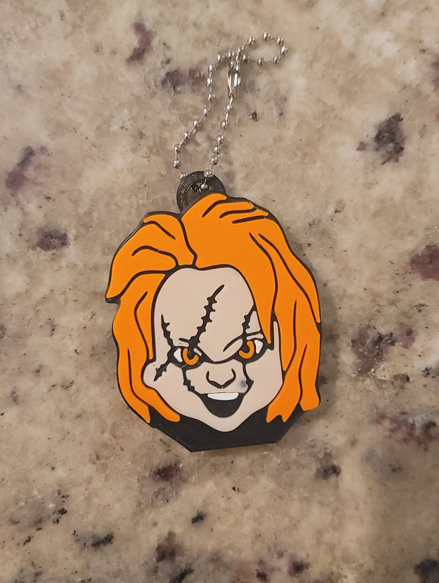 Creepy Doll Inspired Nail Saver Keychain