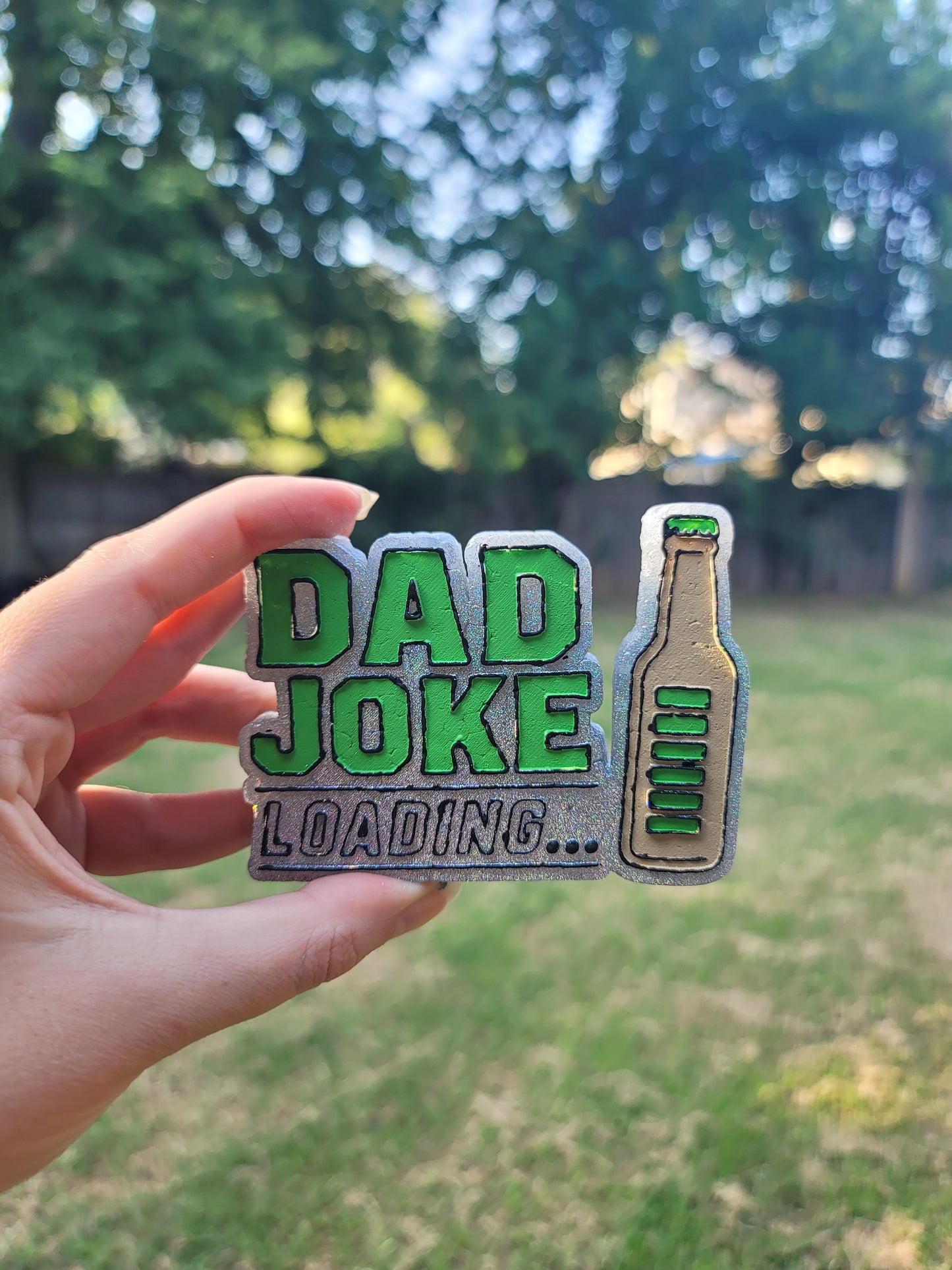Dad Joke Loading Freshie – Whiskey Reserve Scent