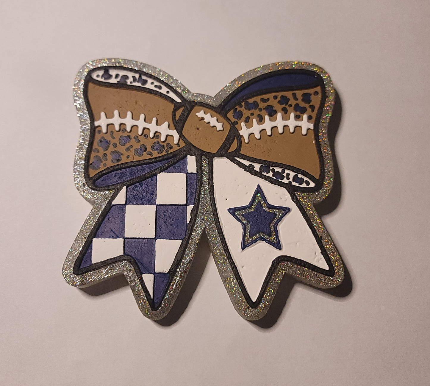 Mystery Scent DC Football Bow Freshie