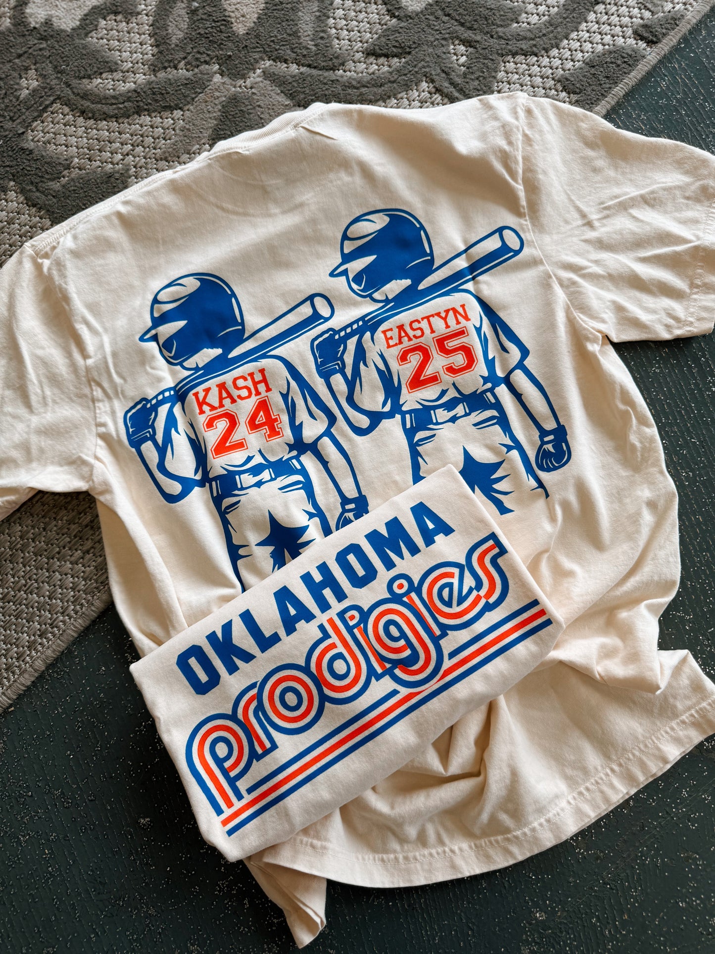 CUSTOM Baseball + Back