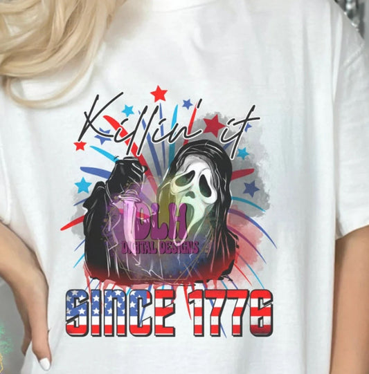Killin' It Since 1776 Graphic Tee
