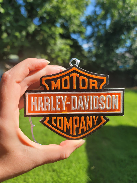 HD Shield Freshie – Motorcycle Car Freshener | Biker Gift
