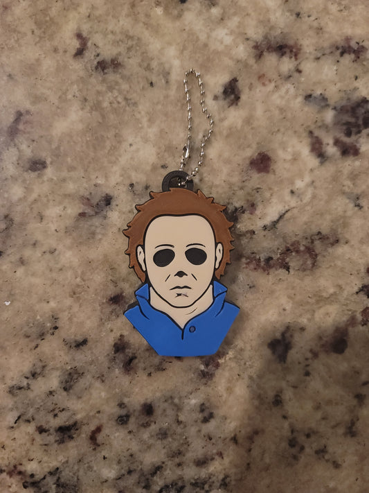 Masked Slasher Horror Nail Saver Keychain