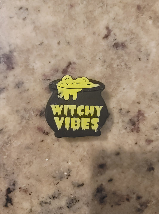Witchy Vibes 3D Printed Straw Topper