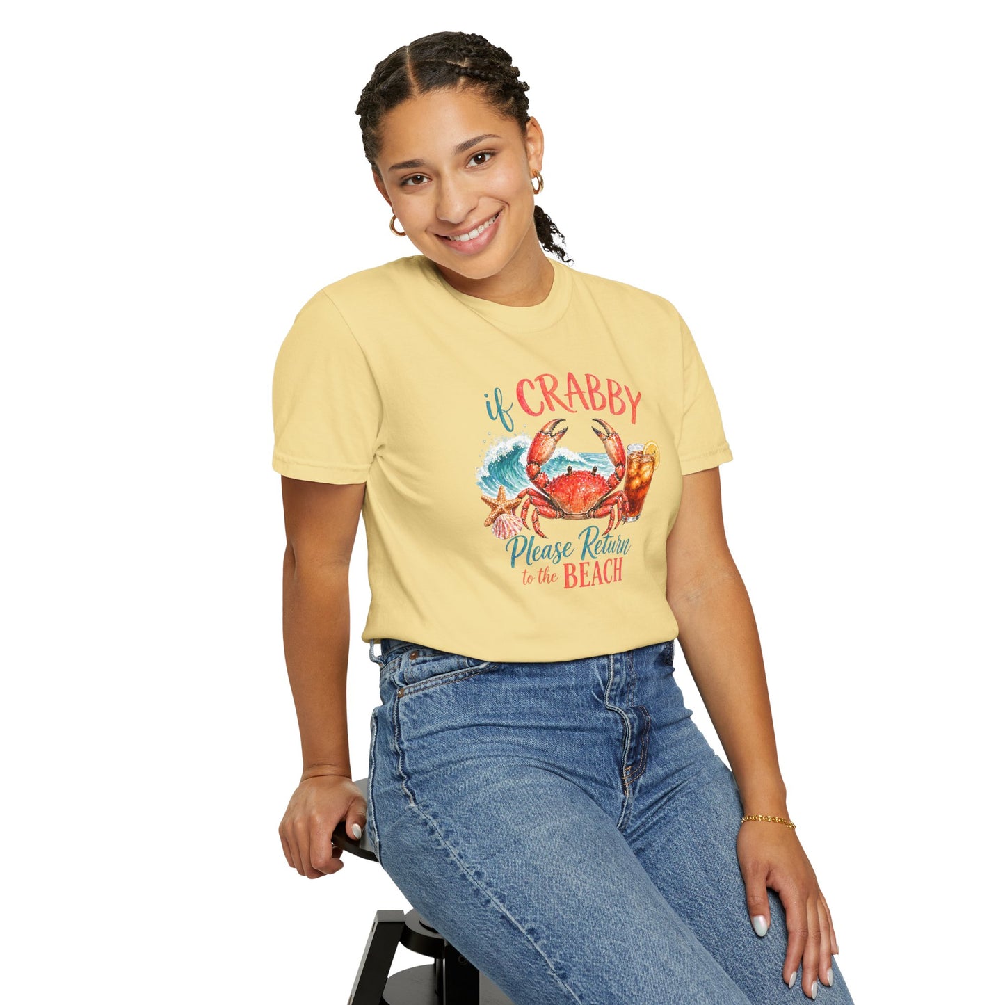 If Crabby Please Return to the Beach T-Shirt