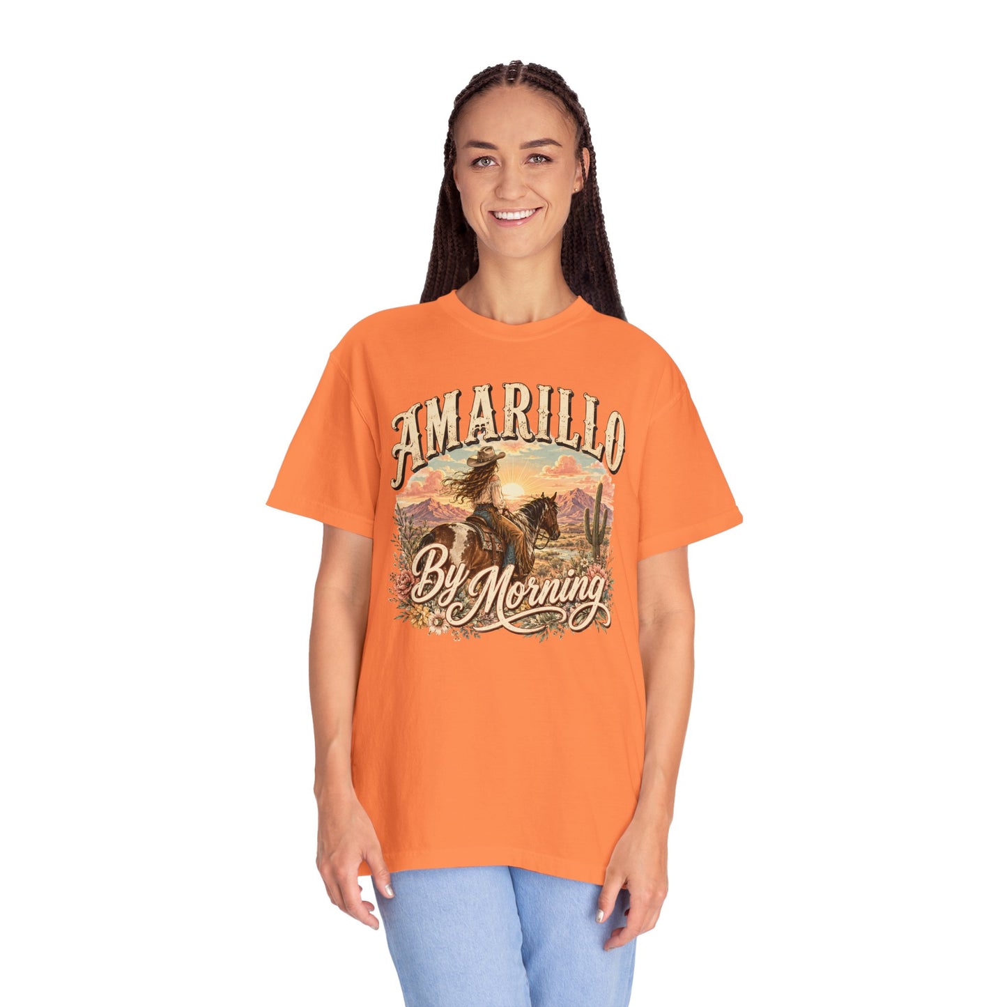 Amarillo By Morning Cowboy T-Shirt — Western Rodeo Graphic Tee