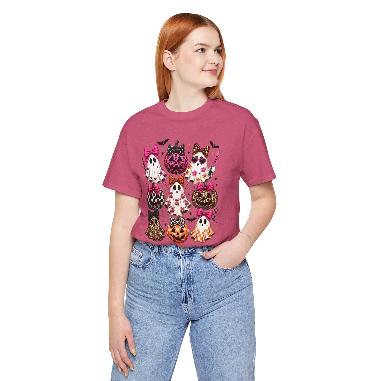 Halloween Kitty Pumpkins Tee