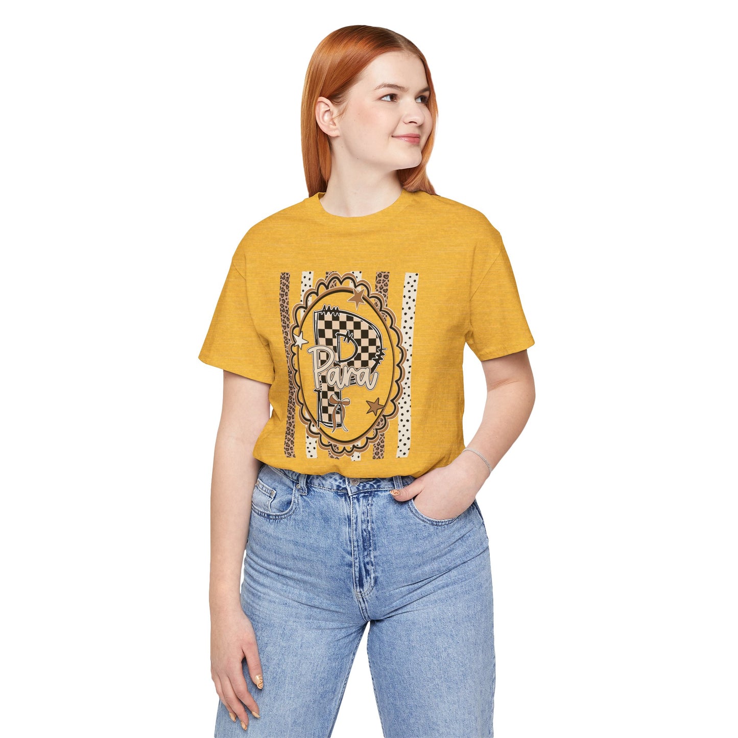 Retro Checkerboard Graphic Tee — Father’s Day Vintage Plaid Dad Shirt