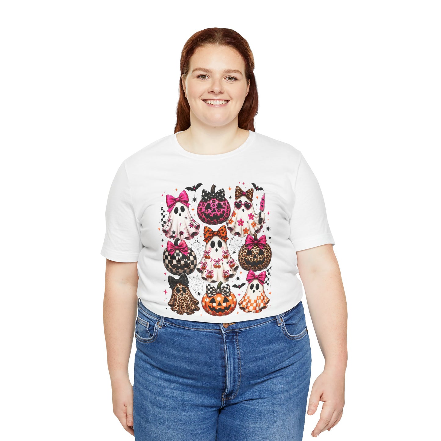 Halloween Kitty Pumpkins Tee