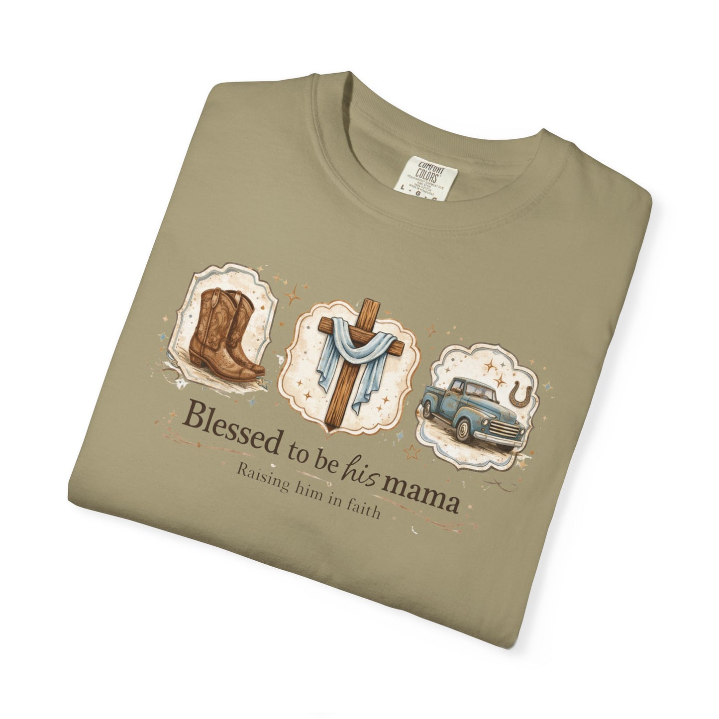 Blessed to Be His Mama T-Shirt — Christian Mama Faith Tee
