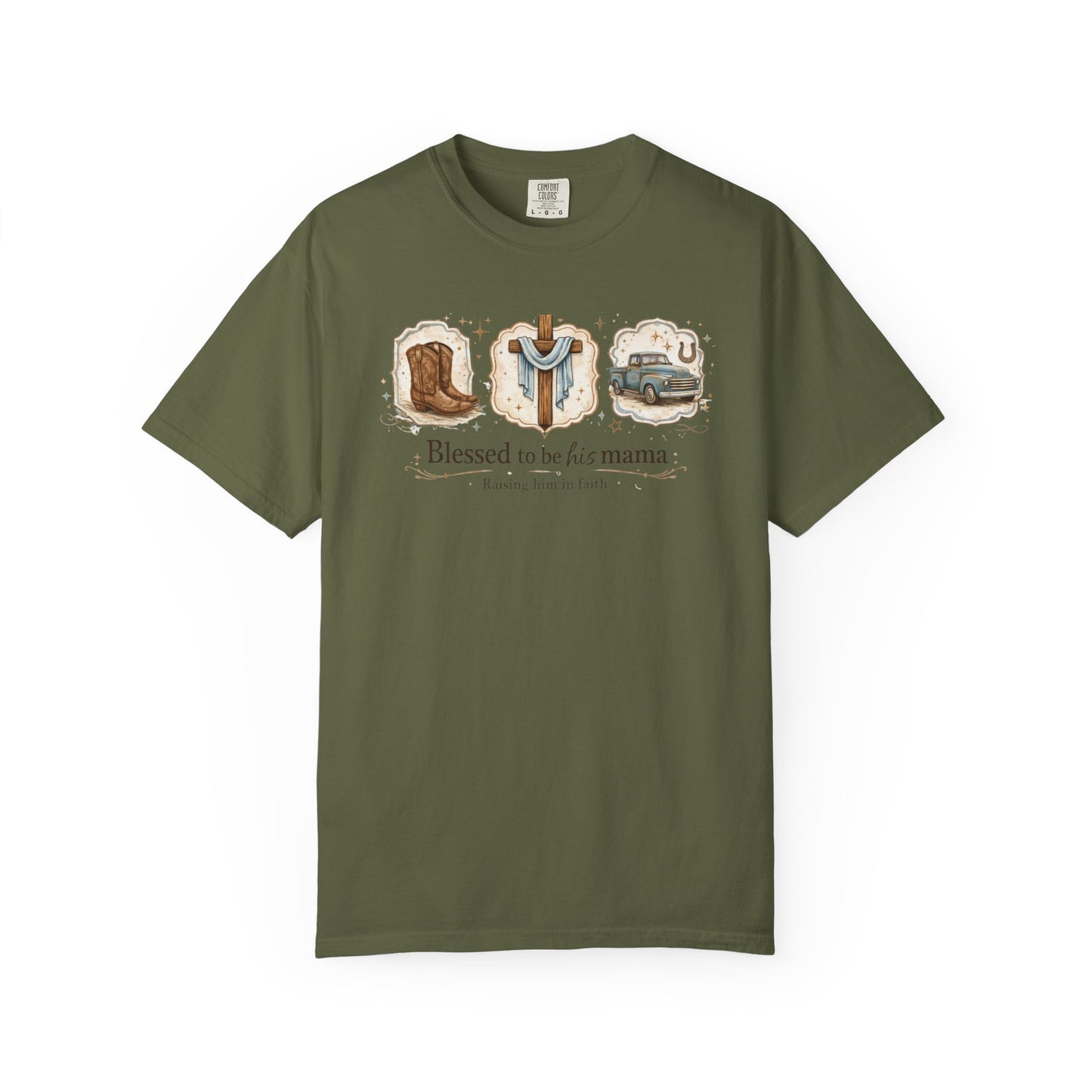 Blessed to Be His Mama T-Shirt — Christian Mama Faith Tee