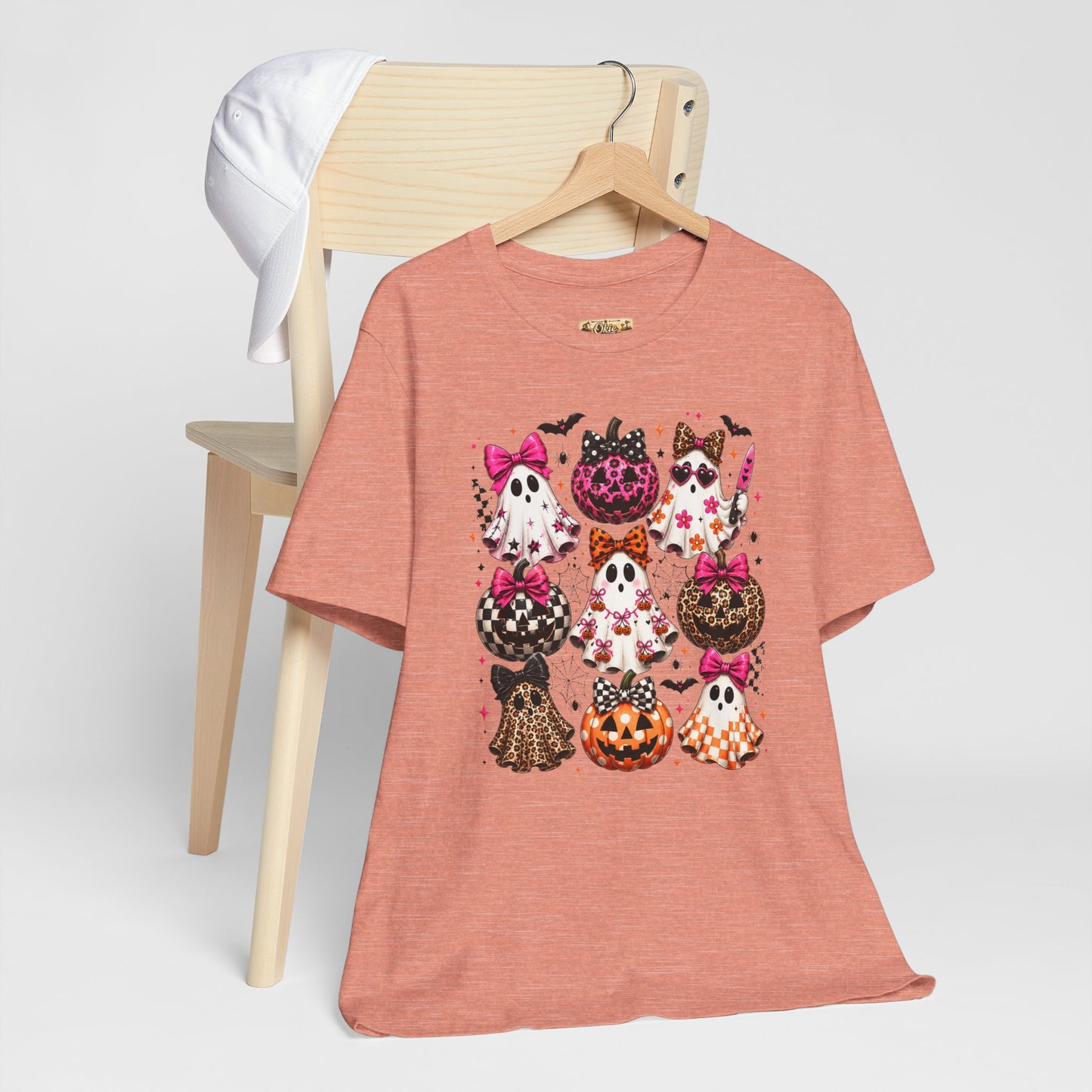Halloween Kitty Pumpkins Tee