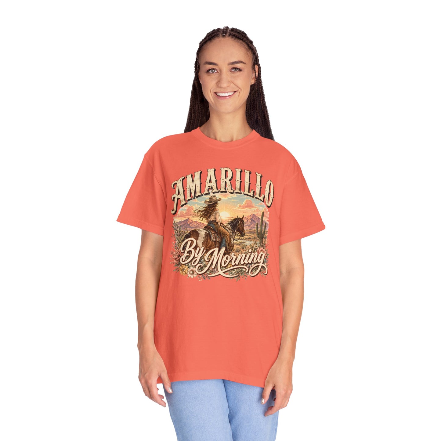 Amarillo By Morning Cowboy T-Shirt — Western Rodeo Graphic Tee