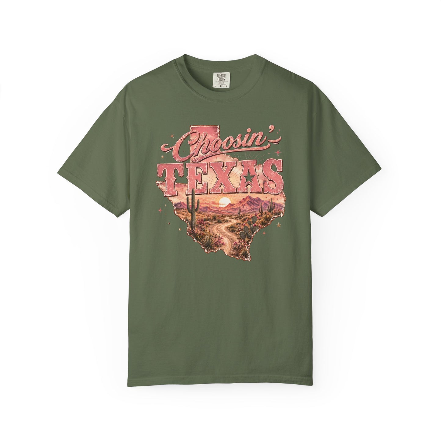 Chasin' Texas T-Shirt — Vintage Desert State Graphic Tee