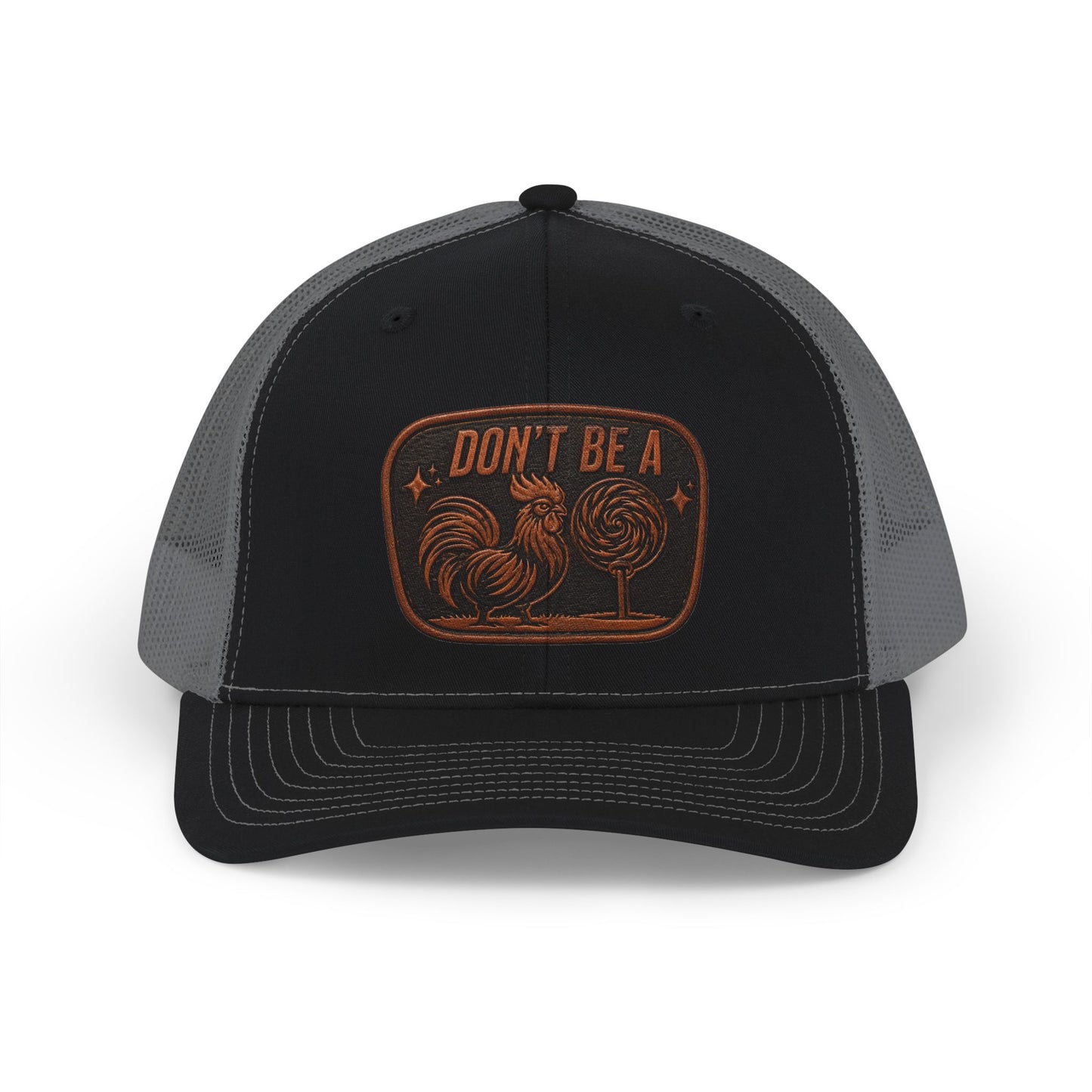 Trucker Cap "Don't Be A" Rooster Patch — Vintage Farmhouse Snapback