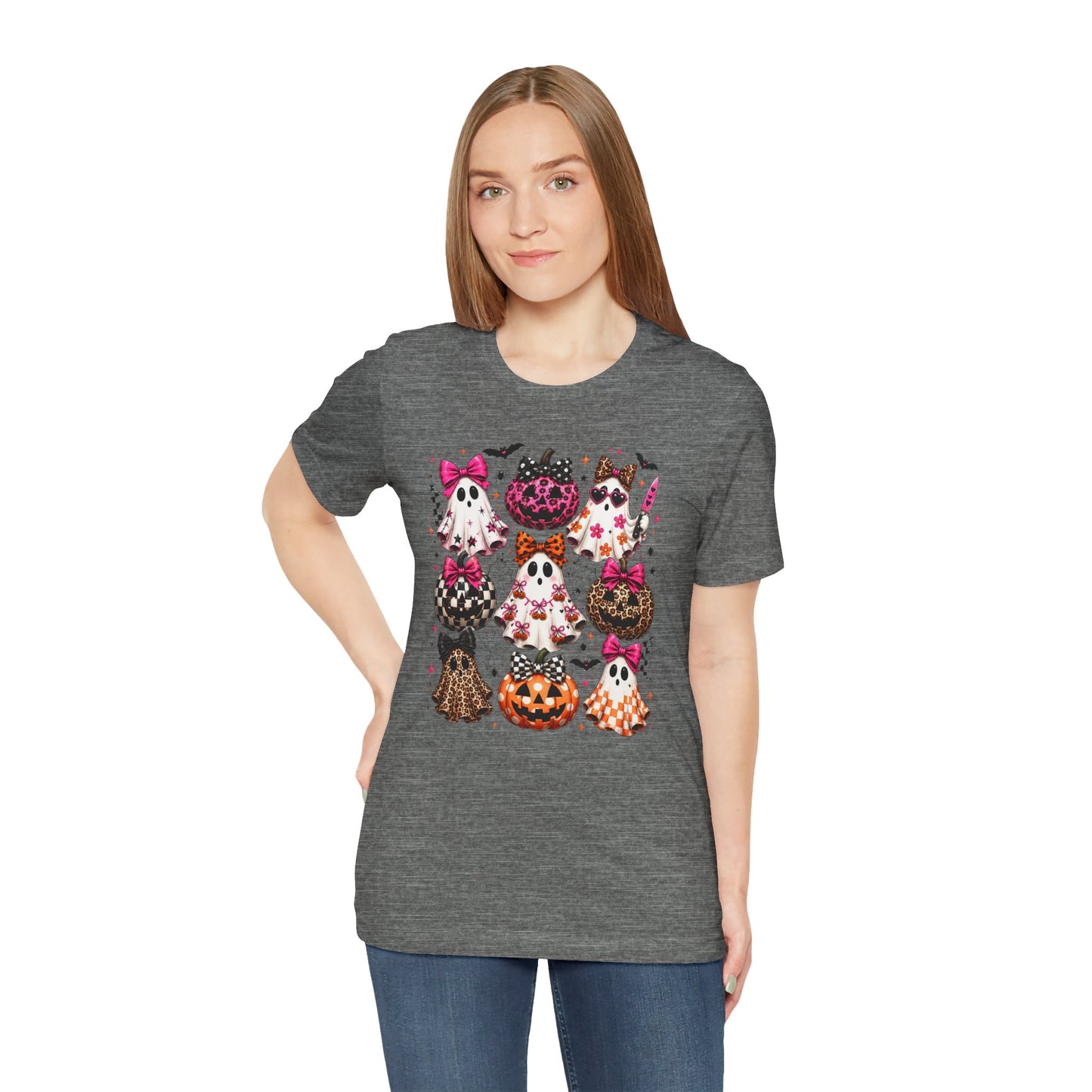 Halloween Kitty Pumpkins Tee