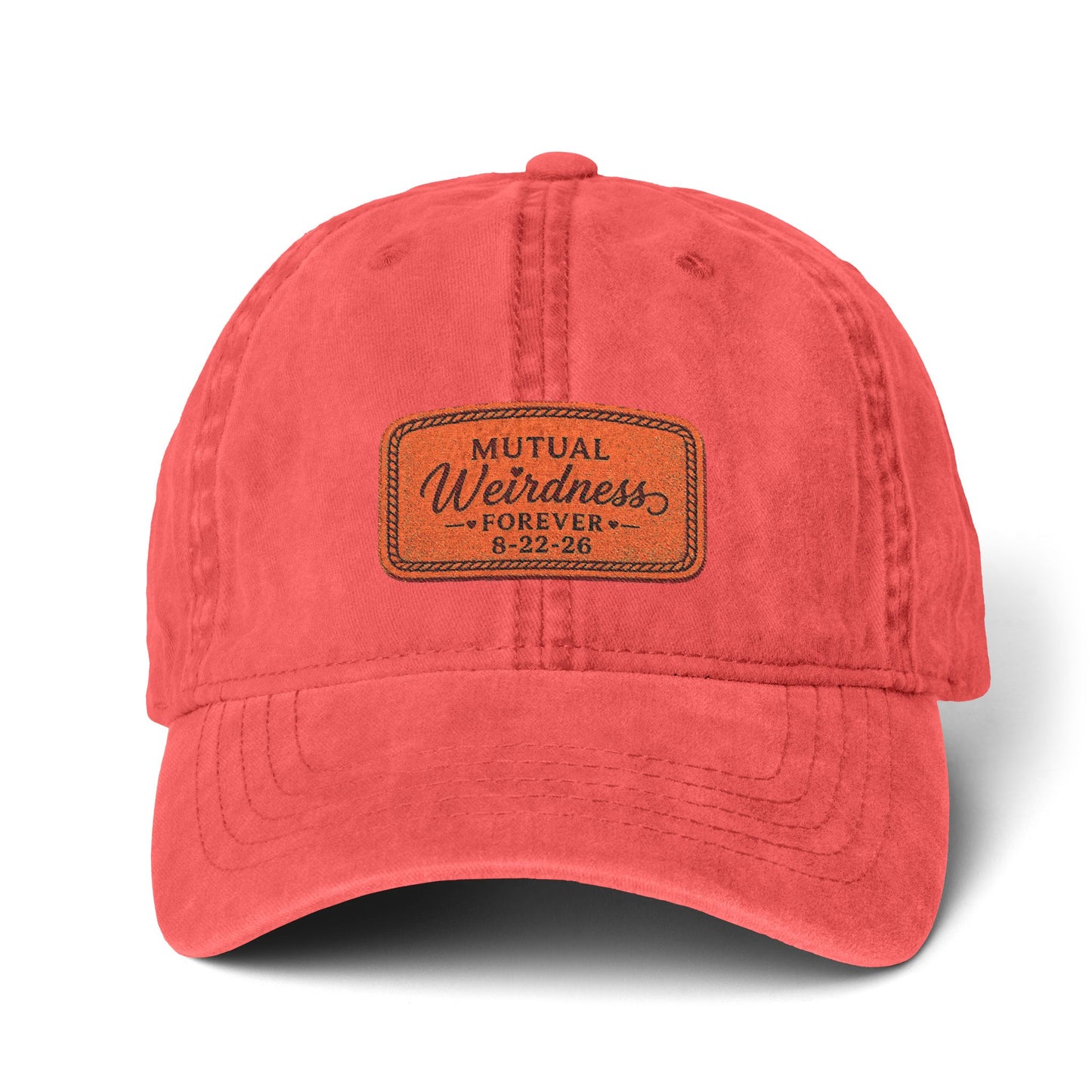 Women's Pigment-Dyed Cap with Fashion Undervisor (Embroidery)