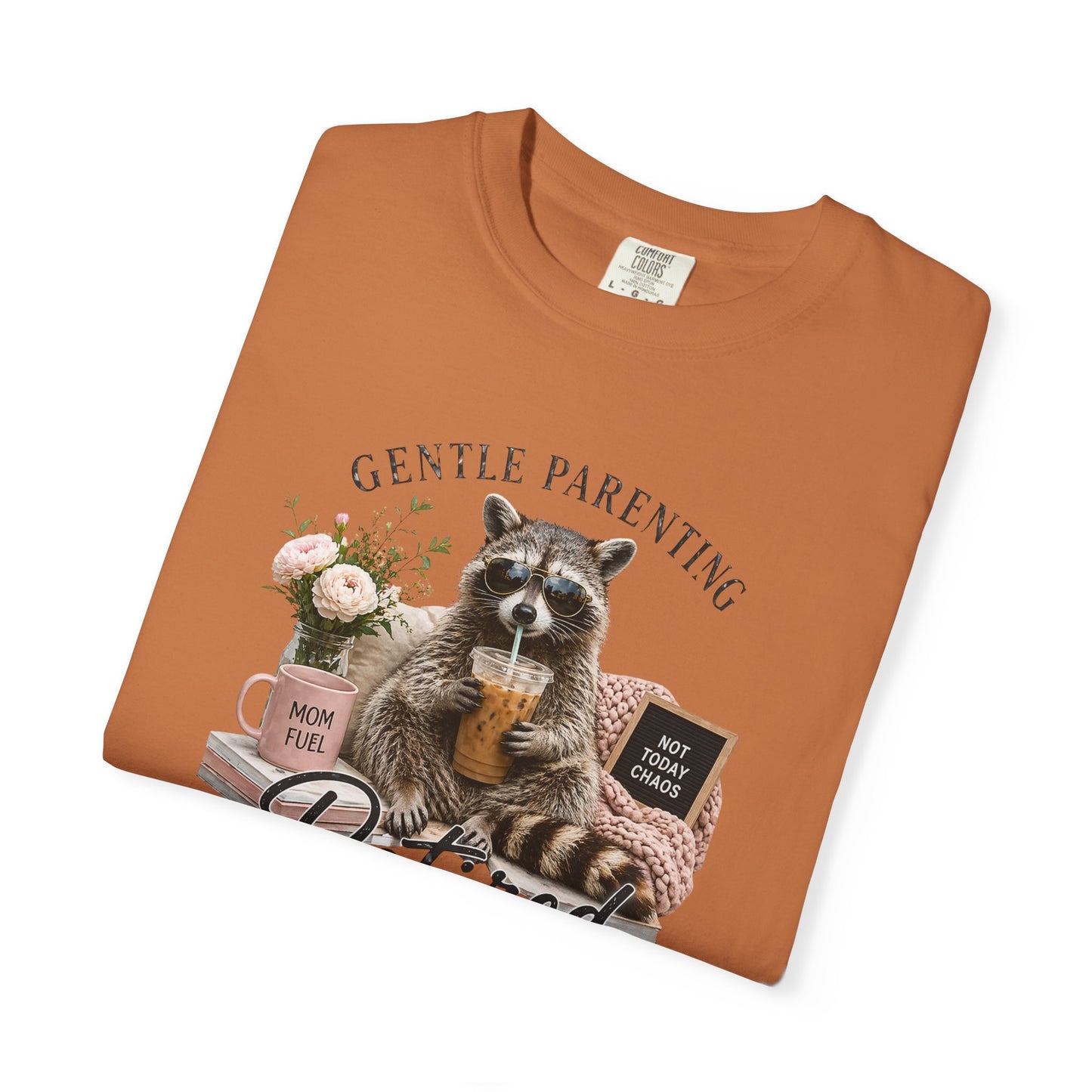 Retired Gentle Parenting Raccoon T-Shirt
