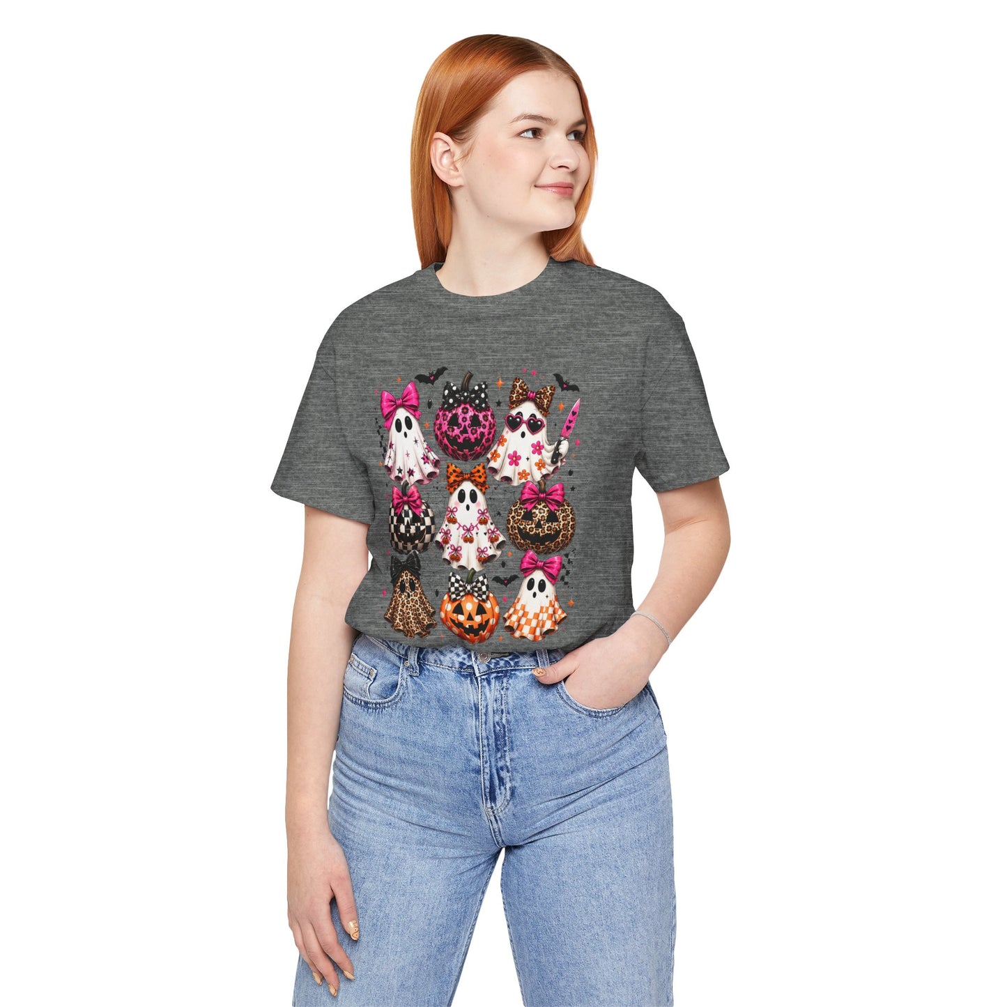 Halloween Kitty Pumpkins Tee