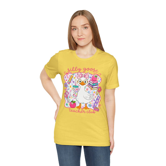 Silly Goose Teacher Club T‑Shirt — Cute Teacher Gift Tee