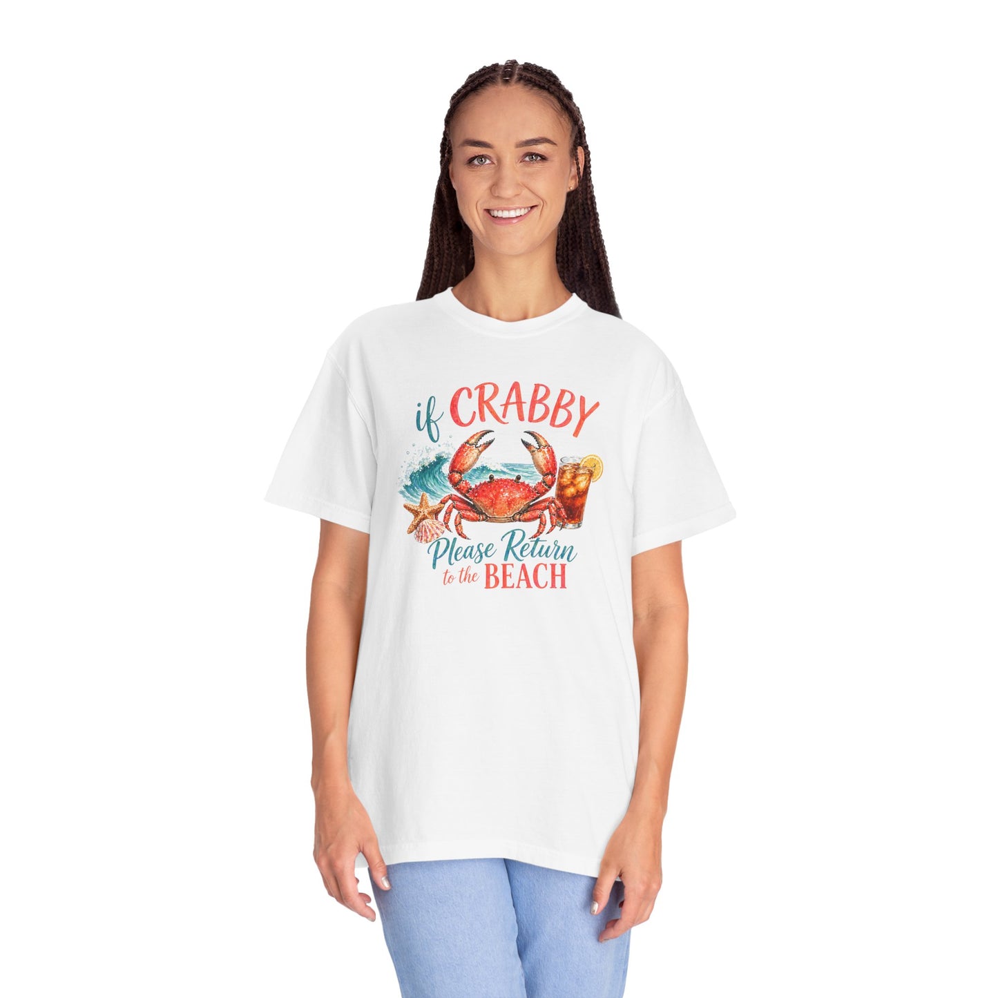 If Crabby Please Return to the Beach T-Shirt
