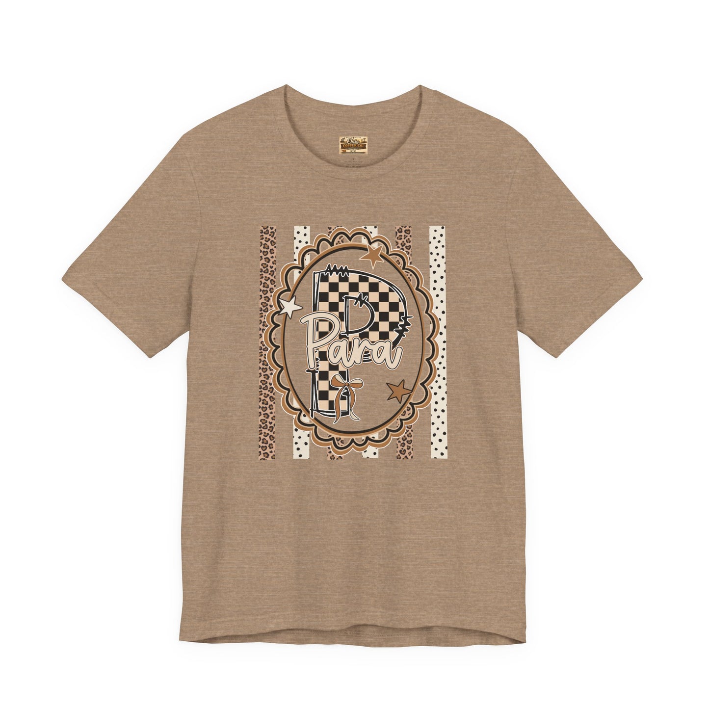 Retro Checkerboard Graphic Tee — Father’s Day Vintage Plaid Dad Shirt