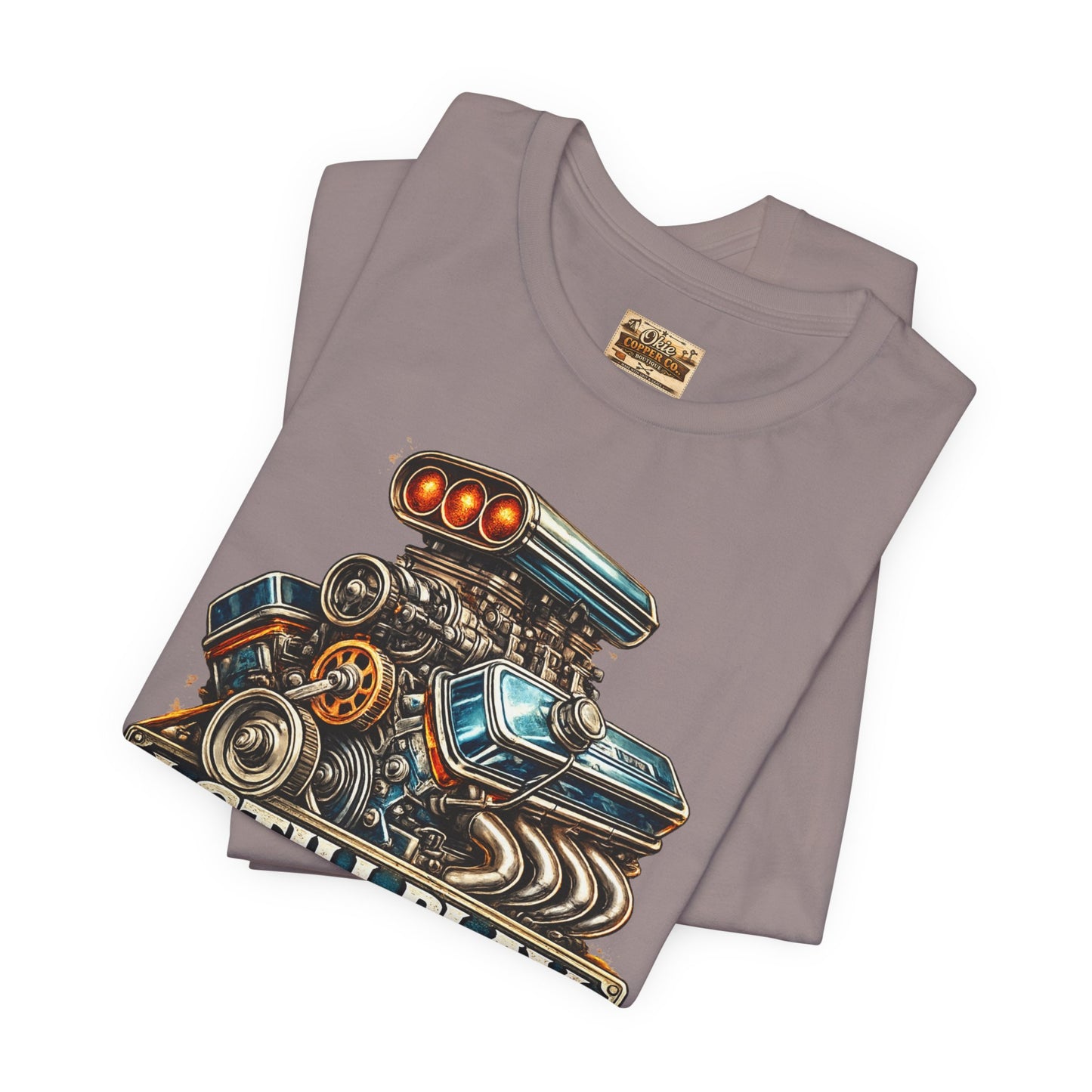 Engine Graphic Tee — "I Still Play With Blocks" Car Lover T-Shirt