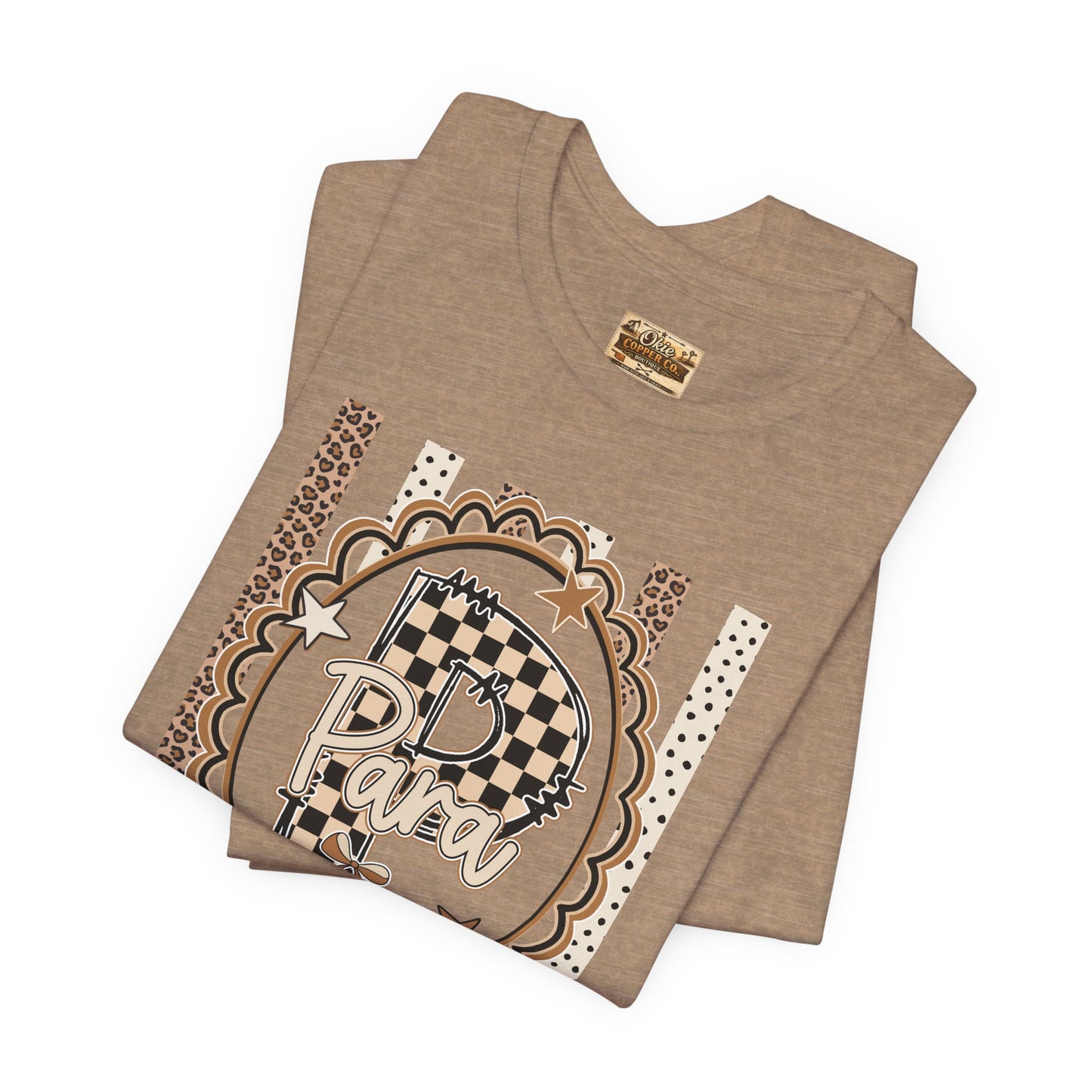 Retro Checkerboard Graphic Tee — Father’s Day Vintage Plaid Dad Shirt