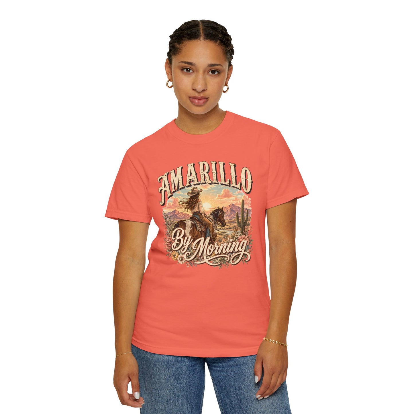 Amarillo By Morning Cowboy T-Shirt — Western Rodeo Graphic Tee