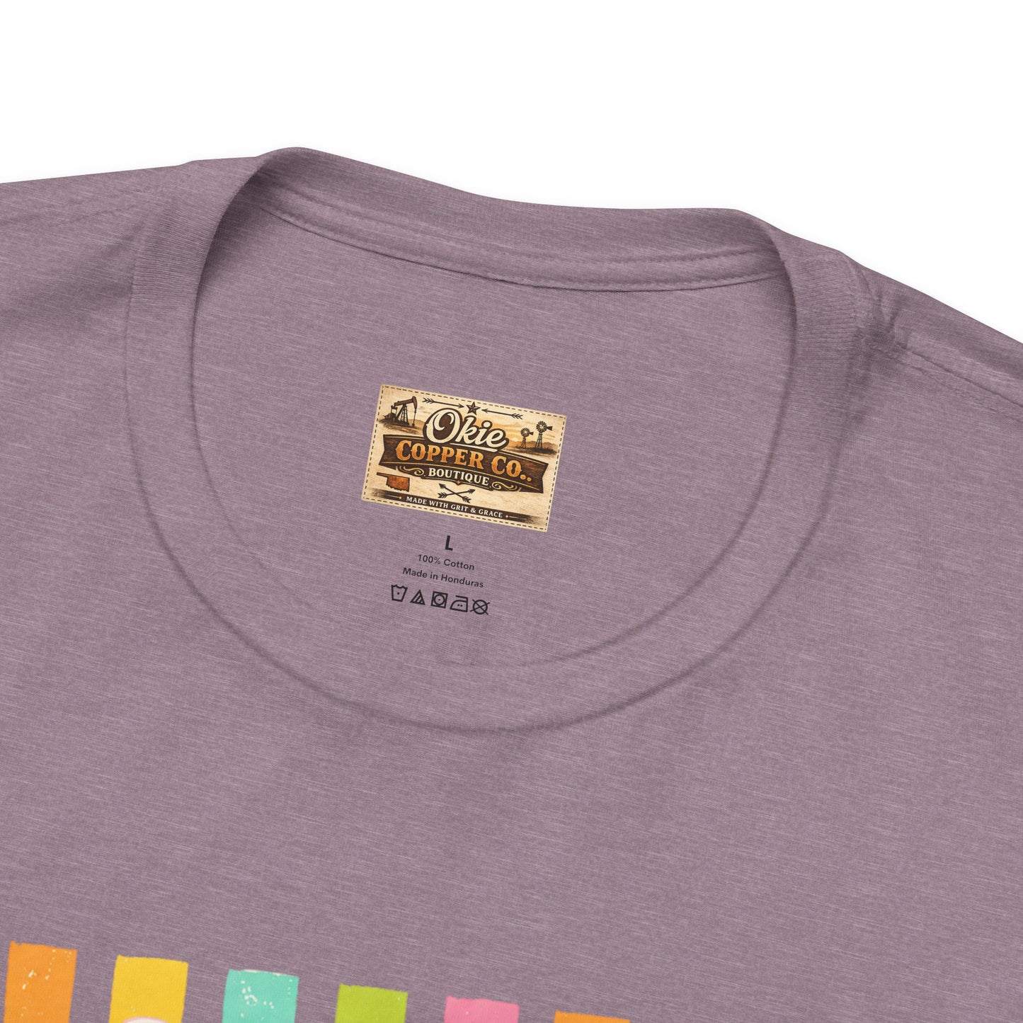 Bitches Are People Too Tee — Colorful Retro Striped Graphic T-Shirt
