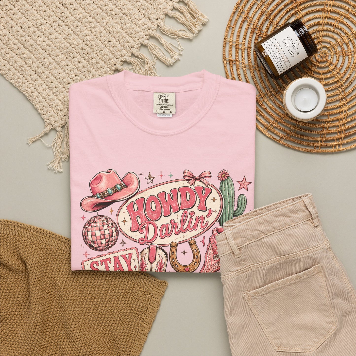 Howdy Darlin' Western Graphic T-Shirt