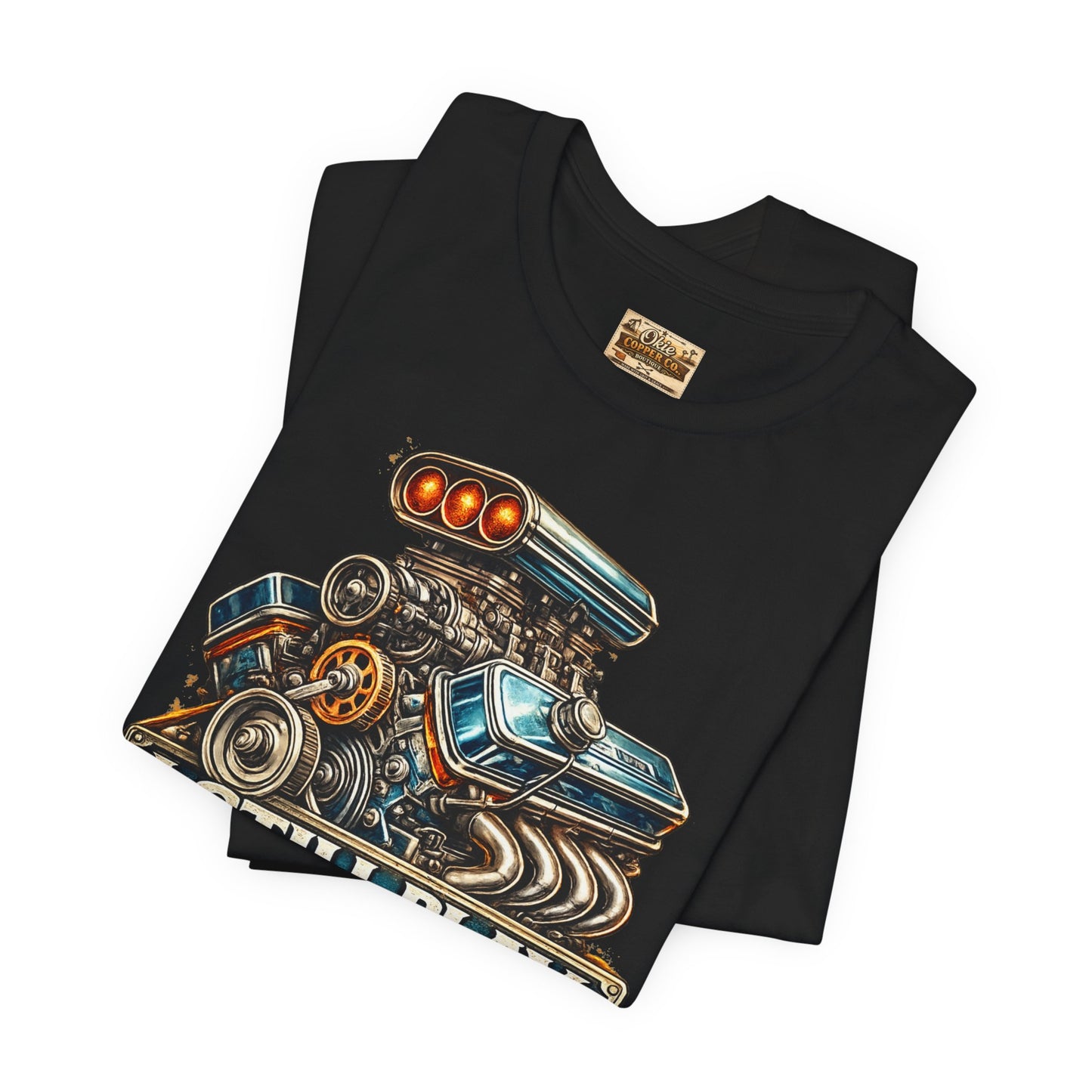Engine Graphic Tee — "I Still Play With Blocks" Car Lover T-Shirt