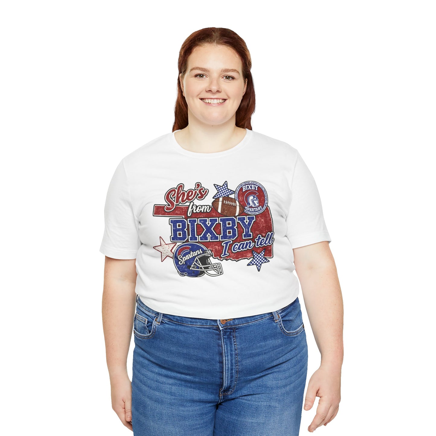 Bixby Football Tee — "She’s from Bixby I can tell" Vintage Team Shirt