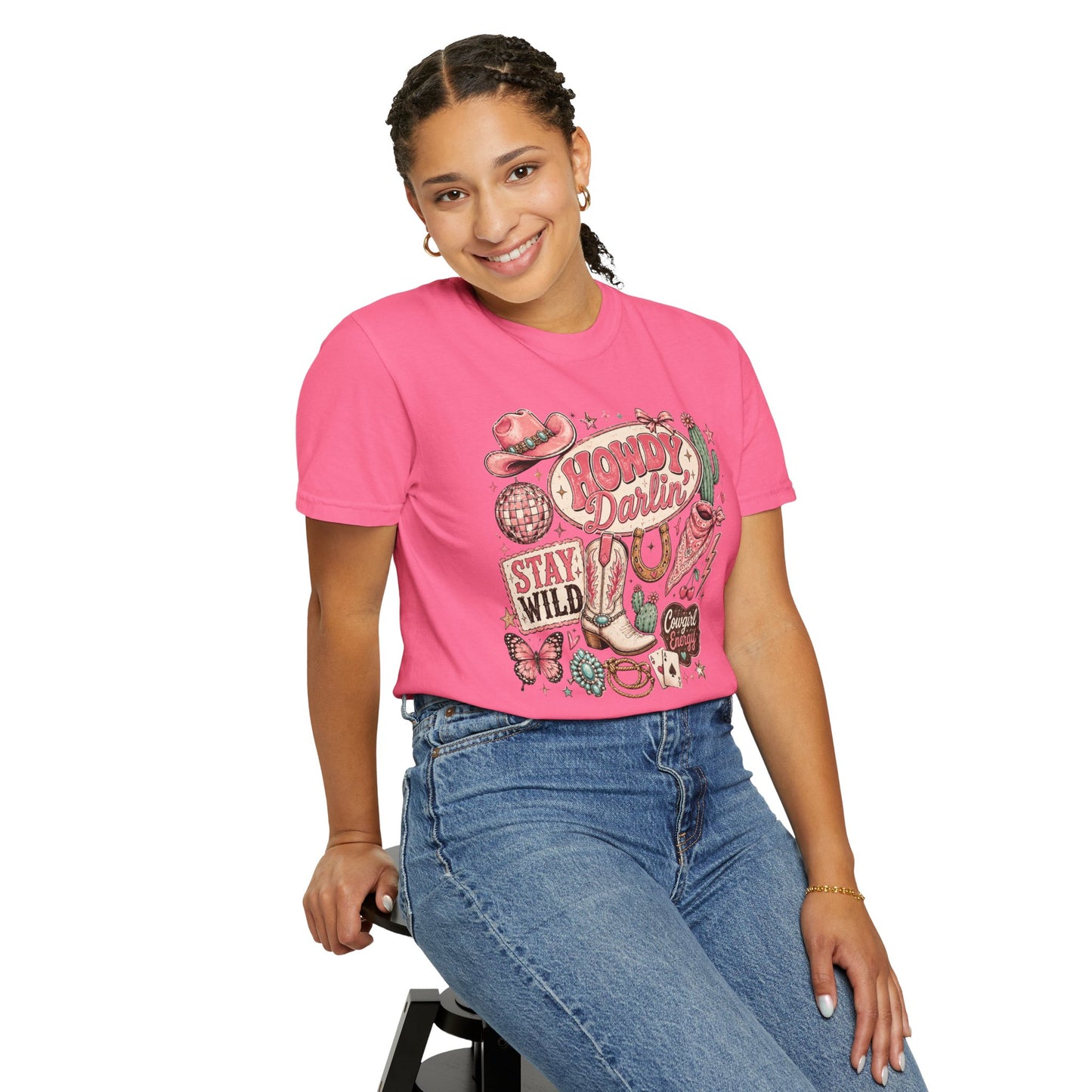 Howdy Darlin' Western Graphic T-Shirt