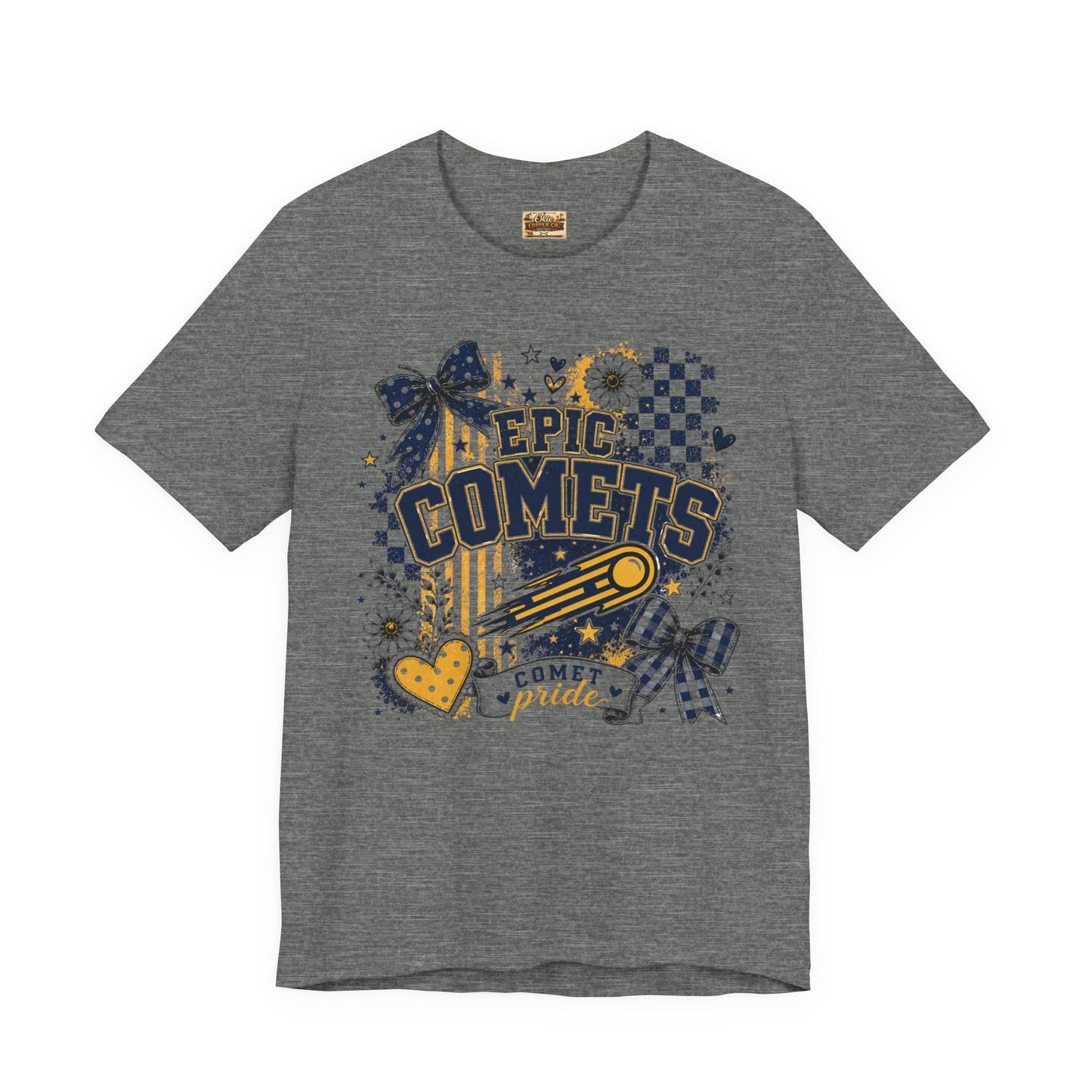Epic Comets Graphic Tee — Comet Pride School Spirit T‑Shirt