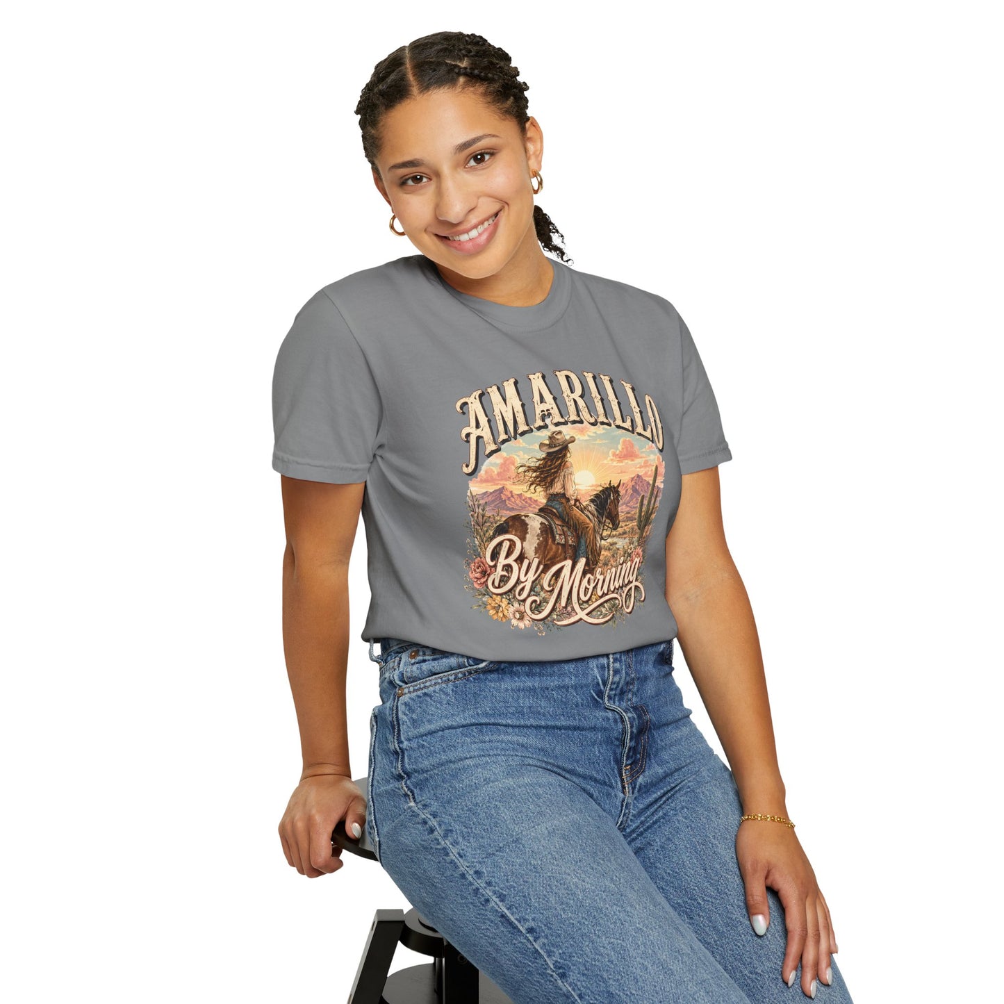 Amarillo By Morning Cowboy T-Shirt — Western Rodeo Graphic Tee