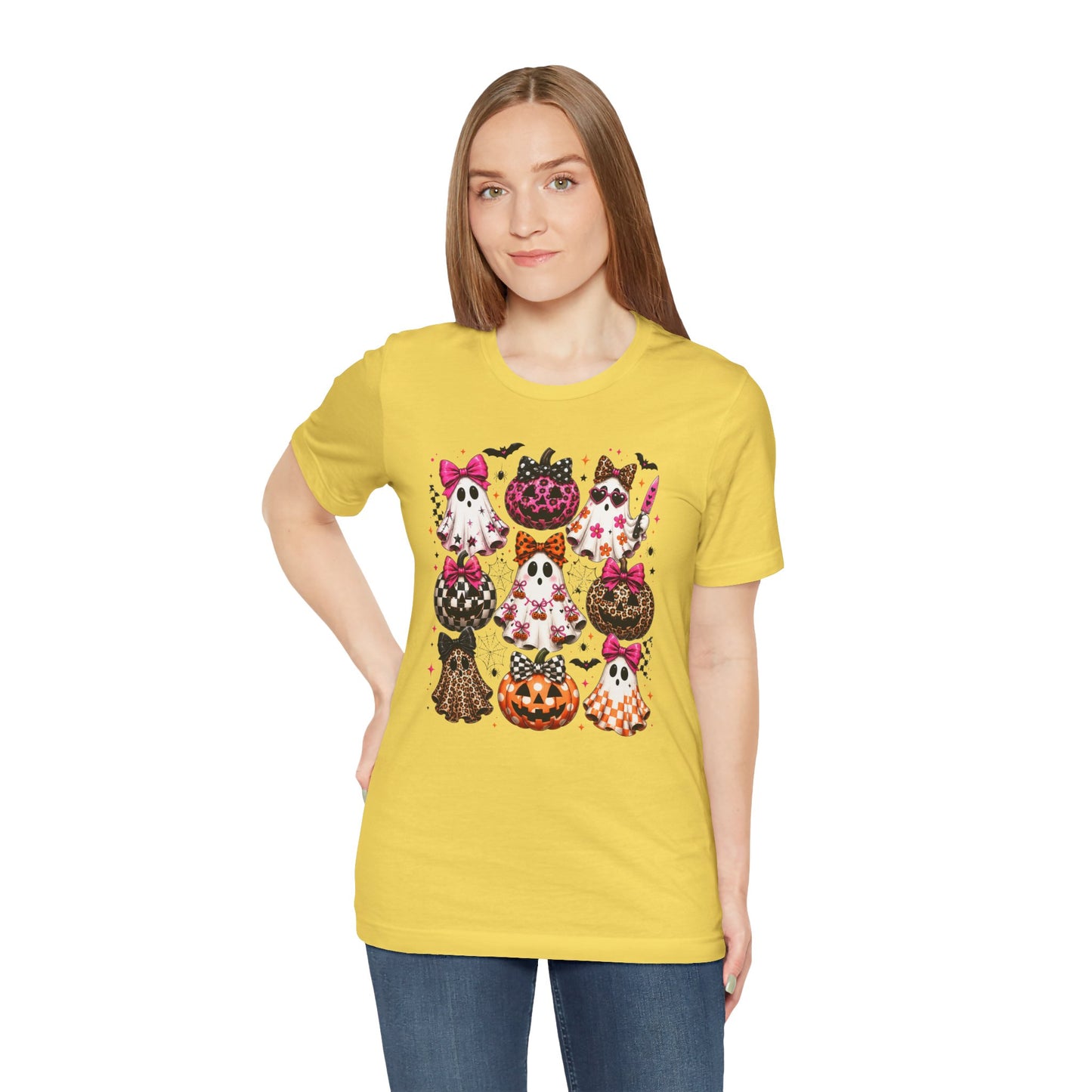 Halloween Kitty Pumpkins Tee