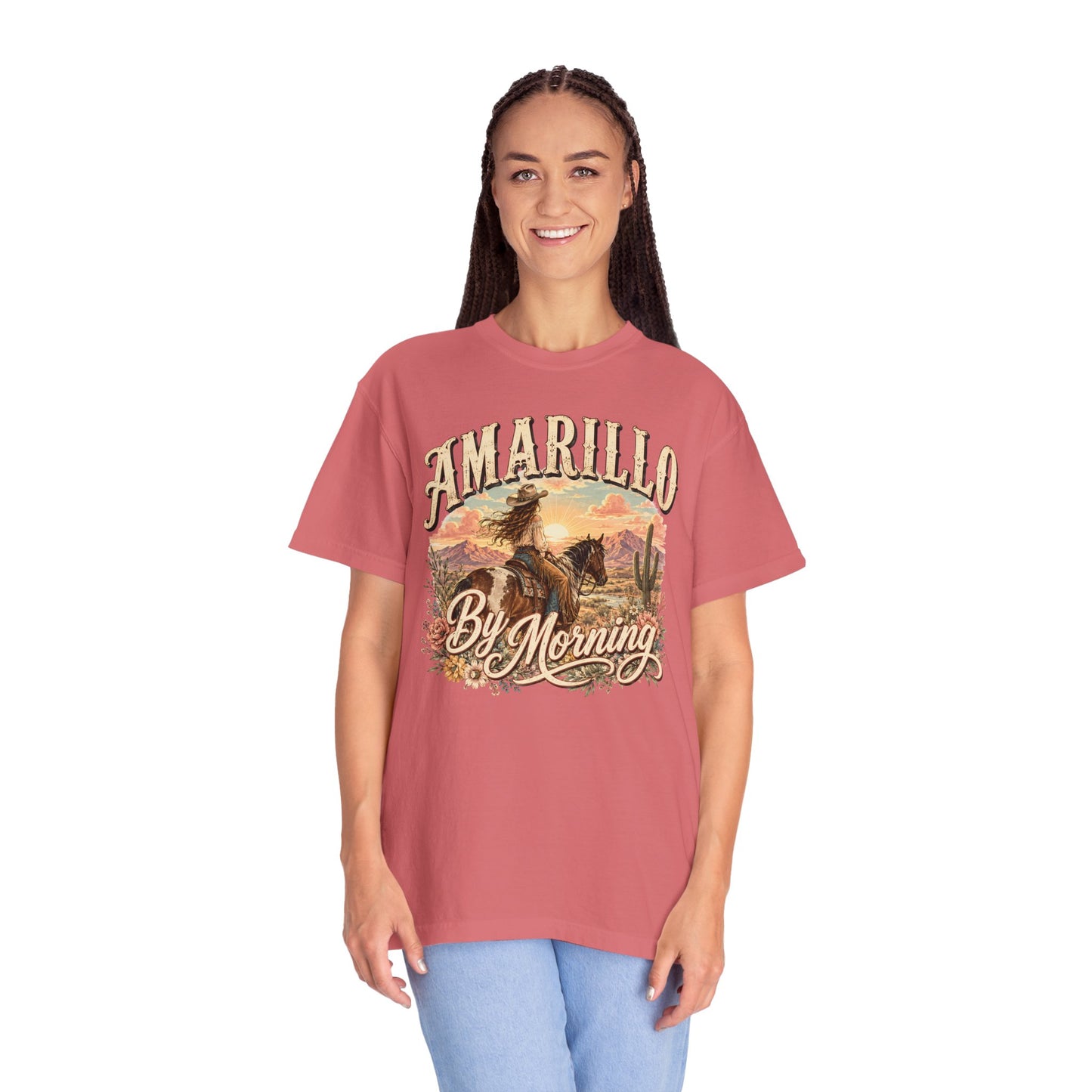 Amarillo By Morning Cowboy T-Shirt — Western Rodeo Graphic Tee