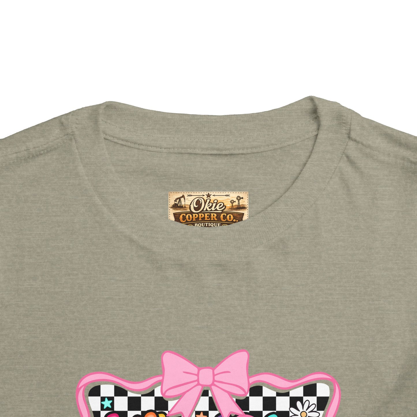 Kindergarten Toddler Tee — Colorful 'kinder' Back to School Shirt