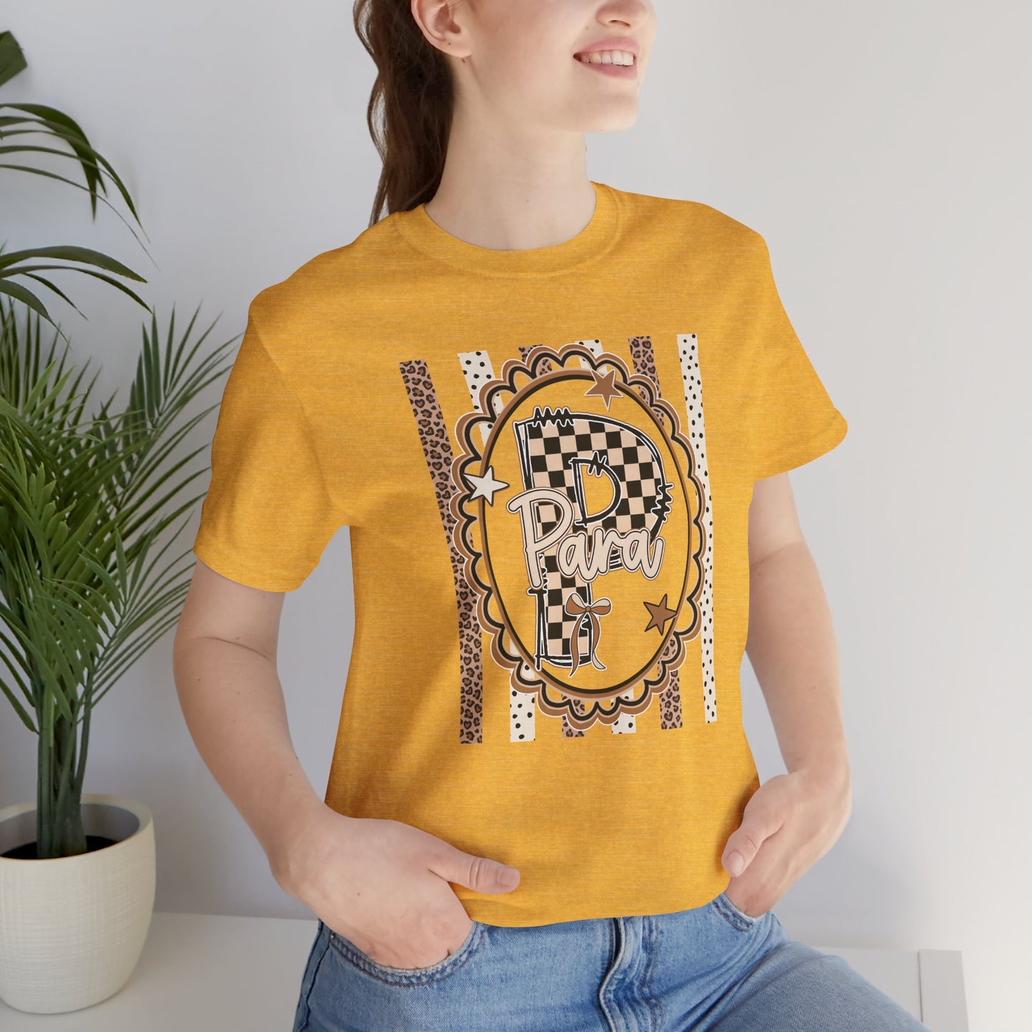 Retro Checkerboard Graphic Tee — Father’s Day Vintage Plaid Dad Shirt