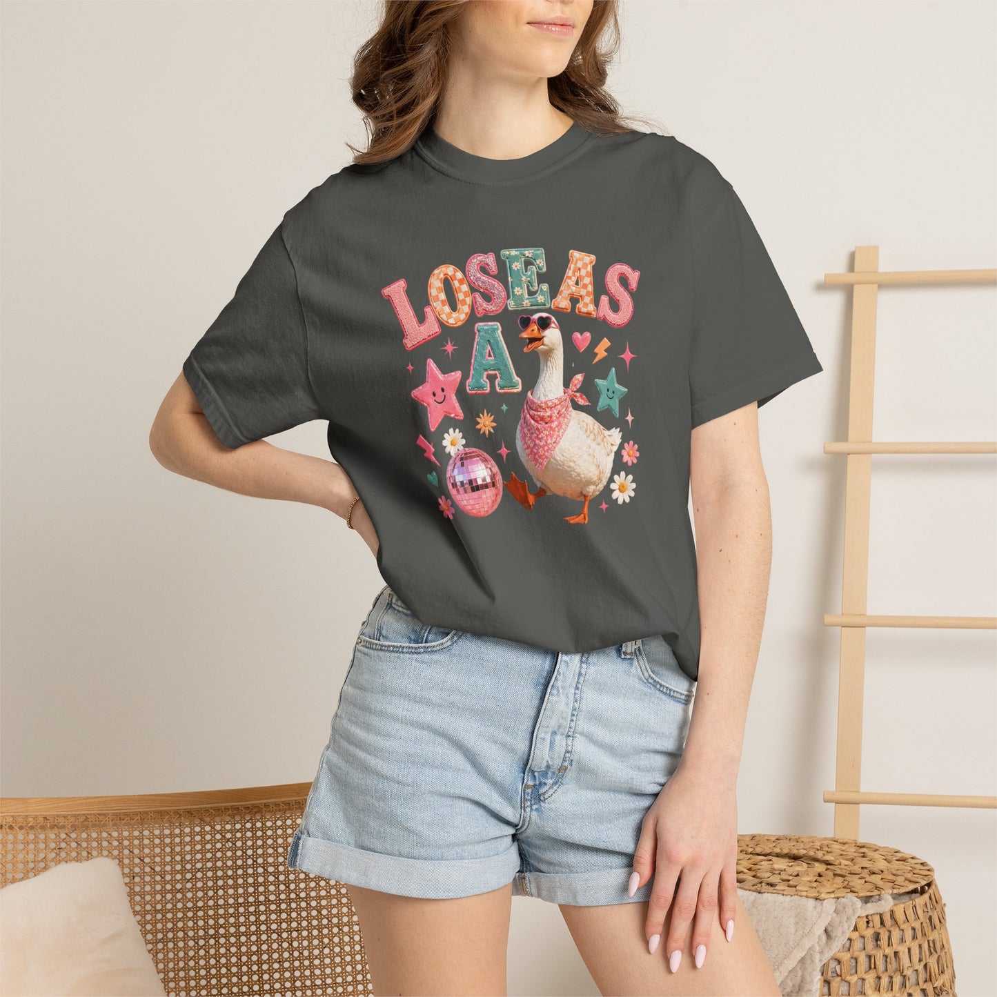 Lose As A Goose T-Shirt — Cute Retro Duck Graphic Tee
