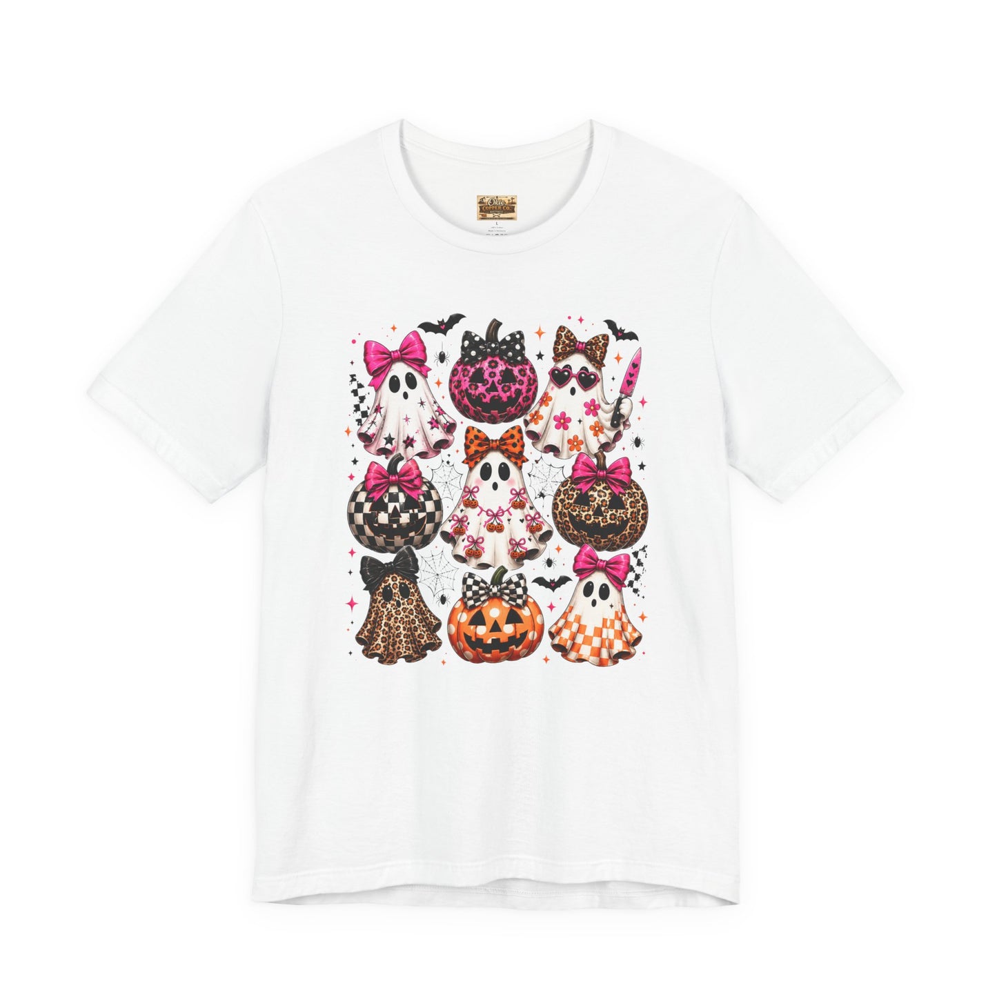 Halloween Kitty Pumpkins Tee