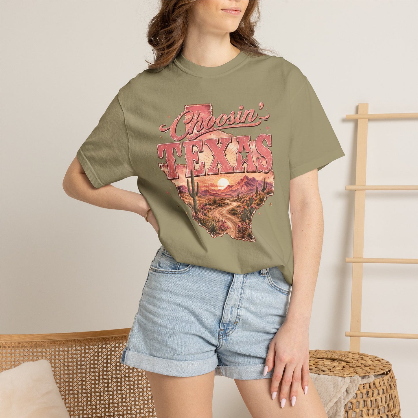 Chasin' Texas T-Shirt — Vintage Desert State Graphic Tee