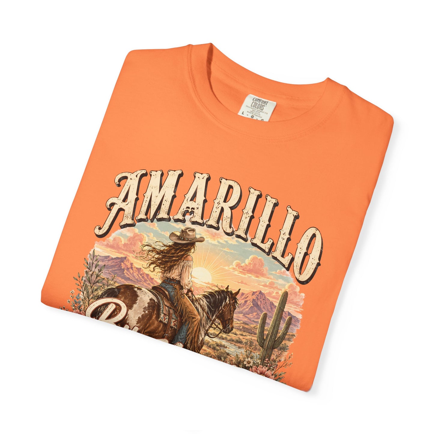 Amarillo By Morning Cowboy T-Shirt — Western Rodeo Graphic Tee