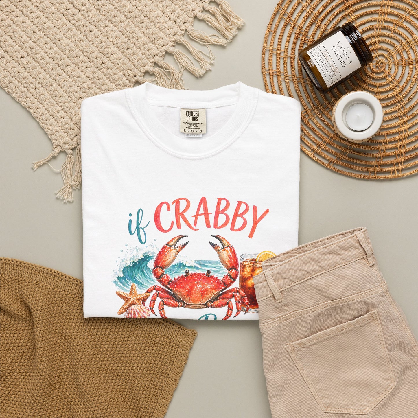 If Crabby Please Return to the Beach T-Shirt