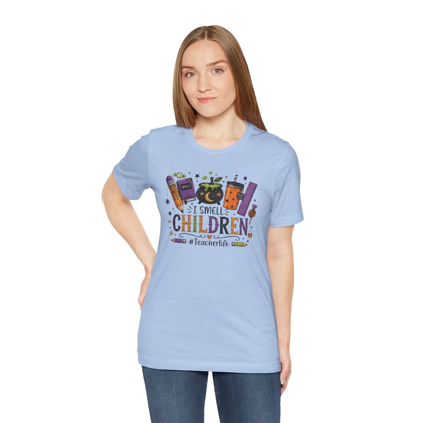 I Smell Children Halloween Teacher T-Shirt