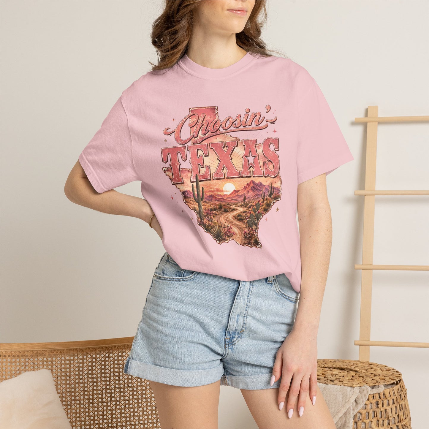 Chasin' Texas T-Shirt — Vintage Desert State Graphic Tee
