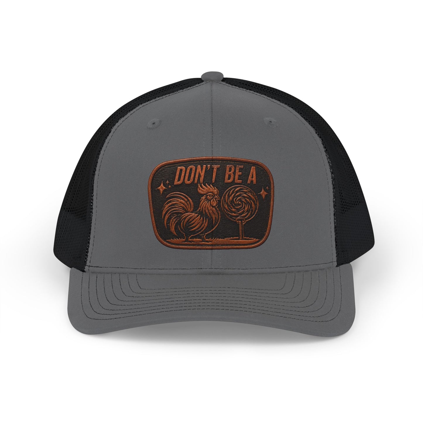 Trucker Cap "Don't Be A" Rooster Patch — Vintage Farmhouse Snapback